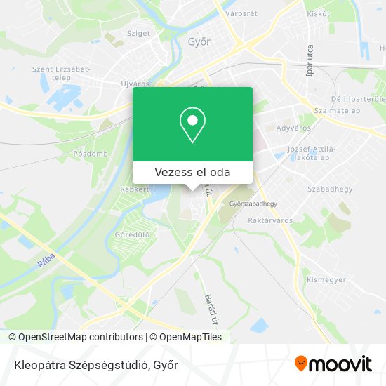Kleopátra Szépségstúdió térkép