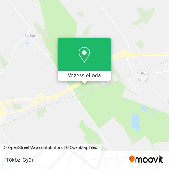 Tóköz térkép