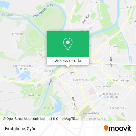 Firstphone térkép