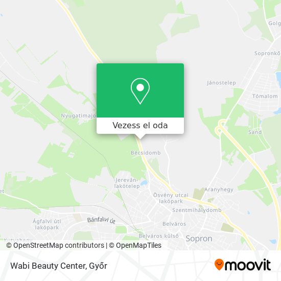Wabi Beauty Center térkép