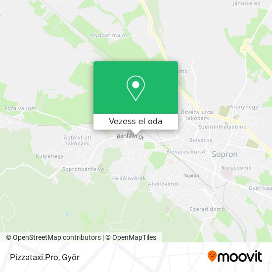 Pizzataxi.Pro térkép
