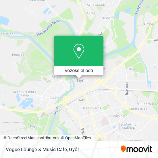 Vogue Lounge & Music Cafe térkép