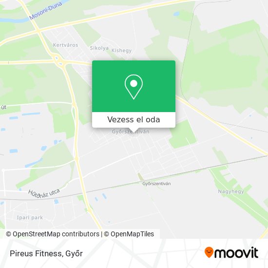 Pireus Fitness térkép