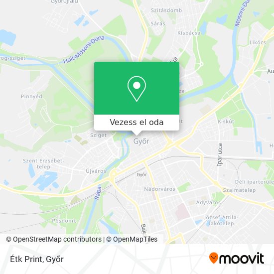 Étk Print térkép