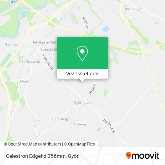 Celestron Edgehd 356mm térkép