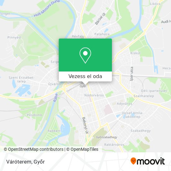Váróterem térkép