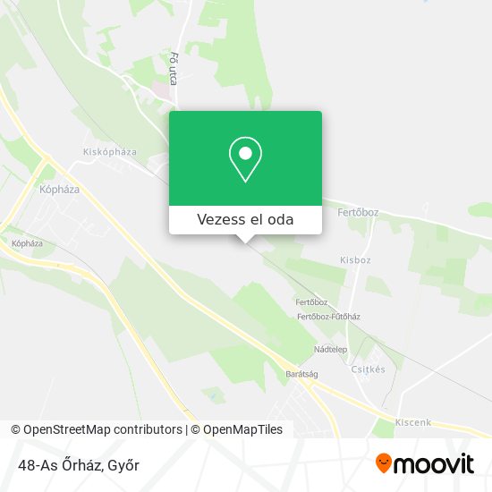 48-As Őrház térkép