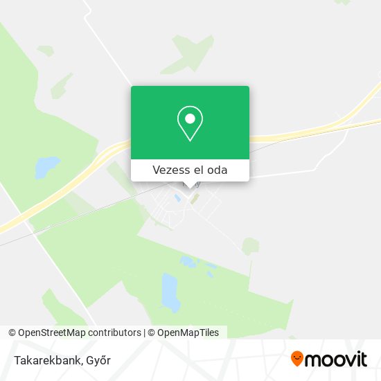 Takarekbank térkép