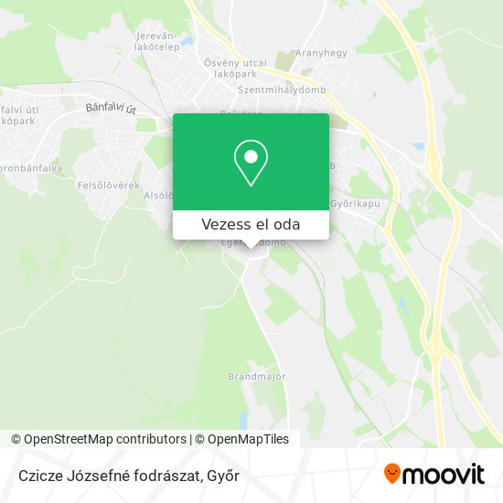 Czicze Józsefné fodrászat térkép