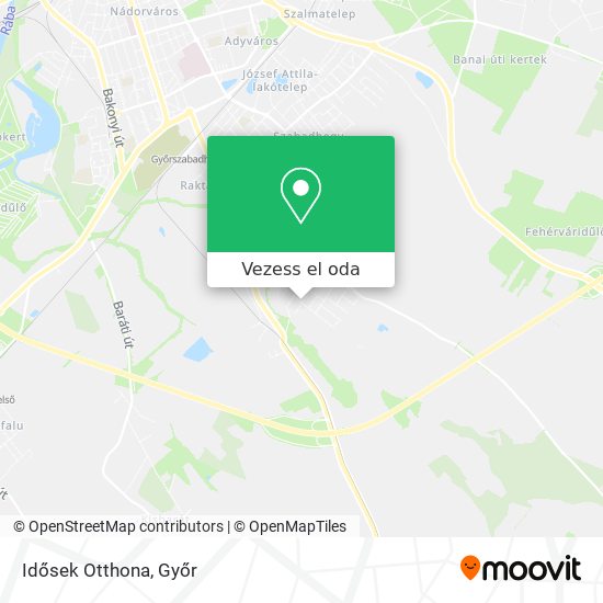 Idősek Otthona térkép