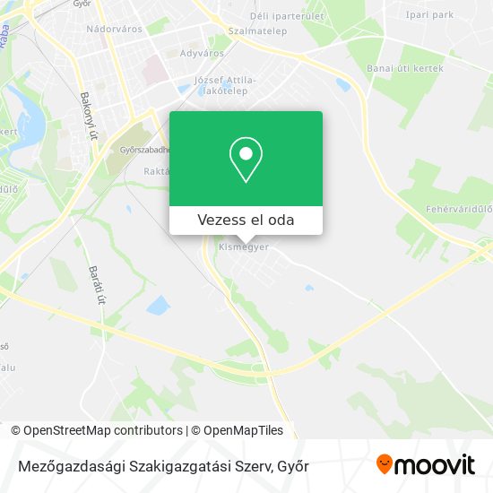 Mezőgazdasági Szakigazgatási Szerv térkép