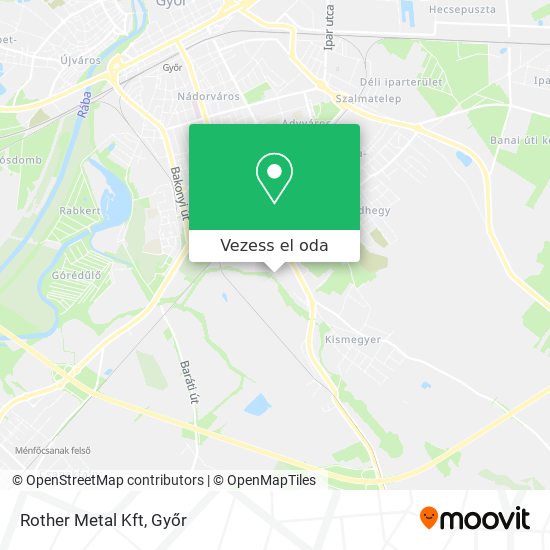 Rother Metal Kft térkép