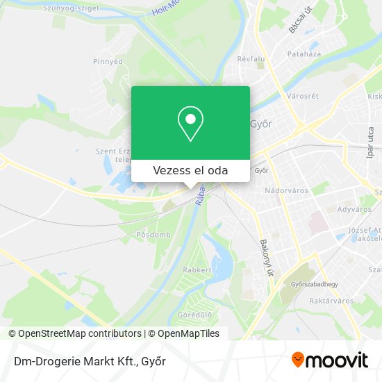 Dm-Drogerie Markt Kft. térkép