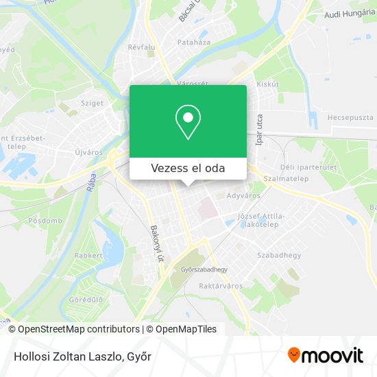 Hollosi Zoltan Laszlo térkép