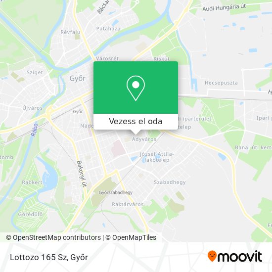 Lottozo 165 Sz térkép