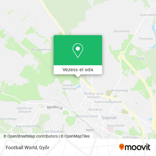 Football World térkép