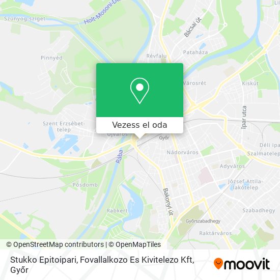 Stukko Epitoipari, Fovallalkozo Es Kivitelezo Kft térkép