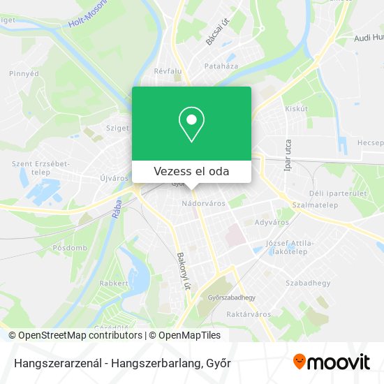 Hangszerarzenál - Hangszerbarlang térkép