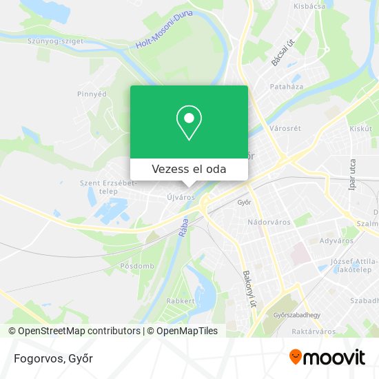 Fogorvos térkép