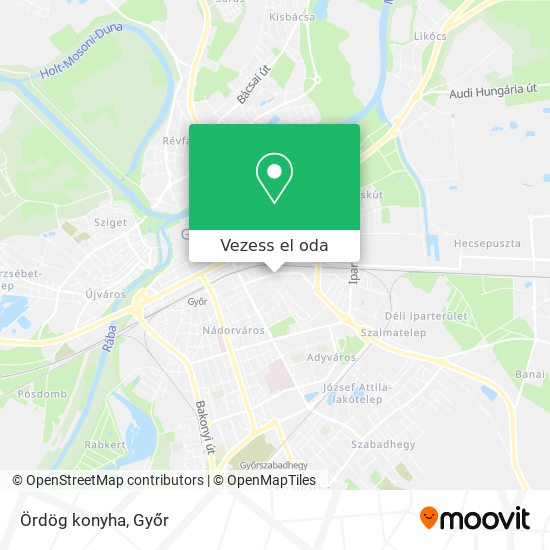 Ördög konyha térkép