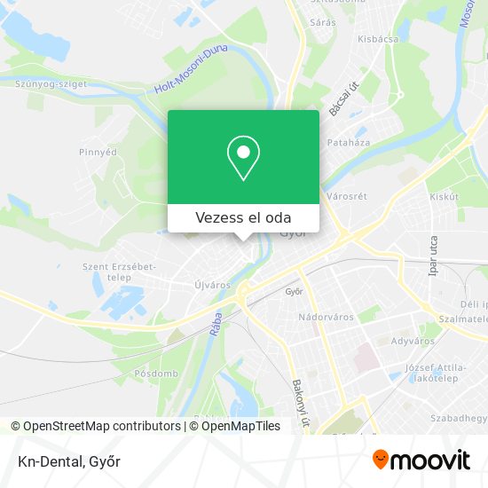 Kn-Dental térkép