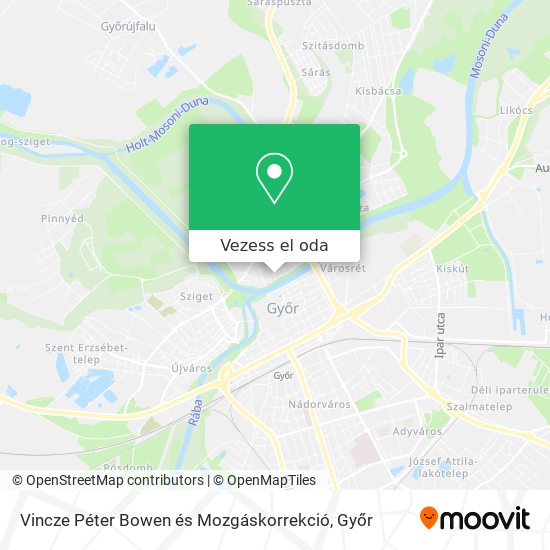 Vincze Péter Bowen és Mozgáskorrekció térkép