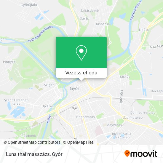 Luna thai masszázs térkép