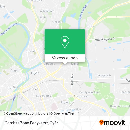 Combat Zone Fegyversz térkép