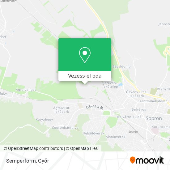 Semperform térkép