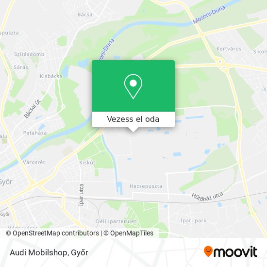 Audi Mobilshop térkép
