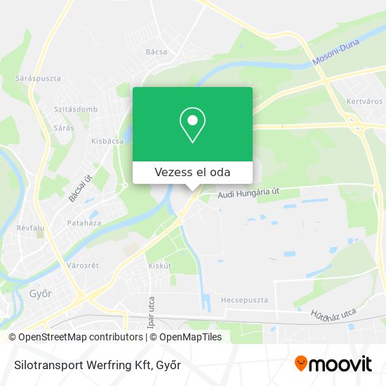 Silotransport Werfring Kft térkép