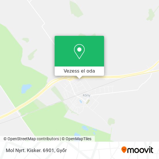 Mol Nyrt. Kisker. 6901 térkép