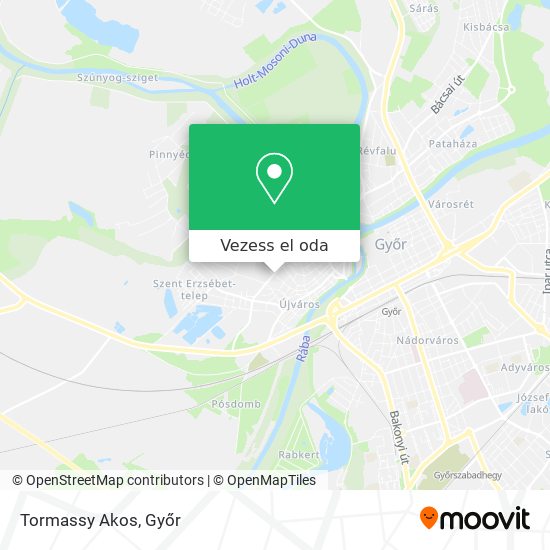 Tormassy Akos térkép