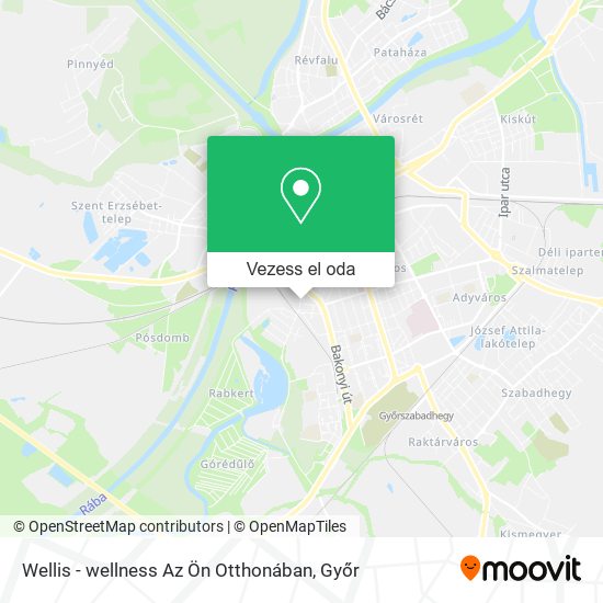 Wellis - wellness Az Ön Otthonában térkép