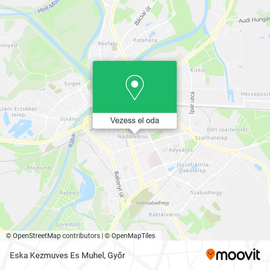 Eska Kezmuves Es Muhel térkép