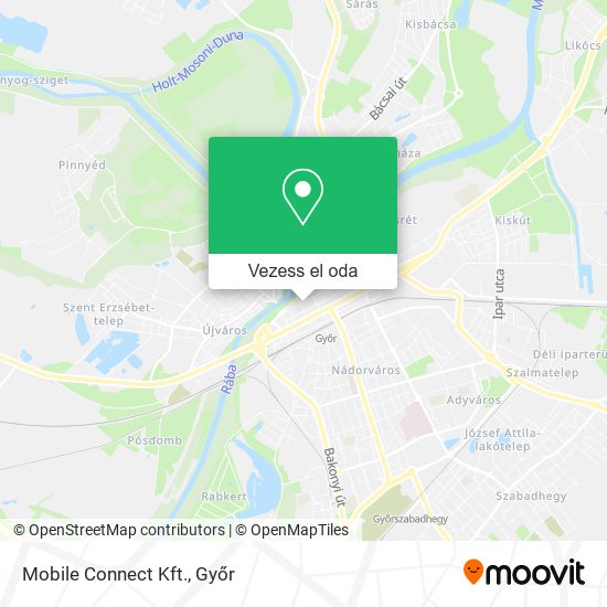 Mobile Connect Kft. térkép