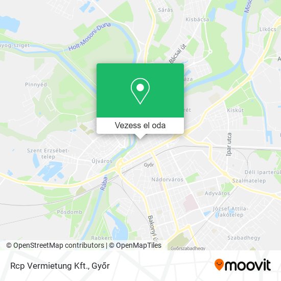 Rcp Vermietung Kft. térkép