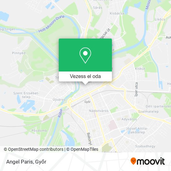 Angel Paris térkép