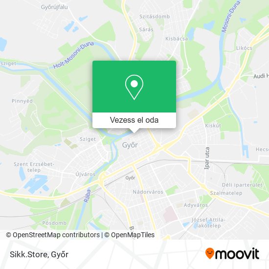 Sikk.Store térkép