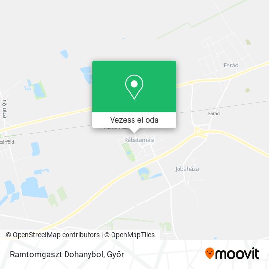 Ramtomgaszt Dohanybol térkép