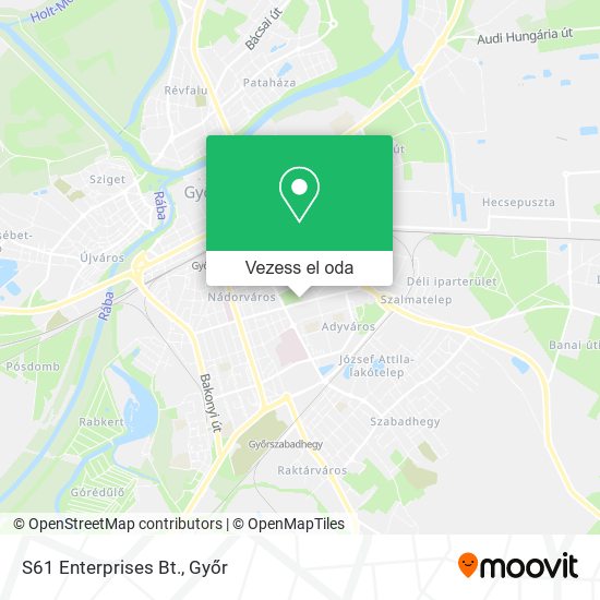 S61 Enterprises Bt. térkép