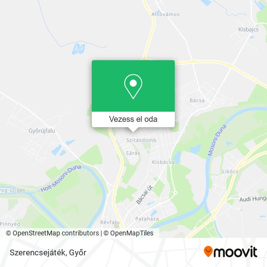 Szerencsejáték térkép