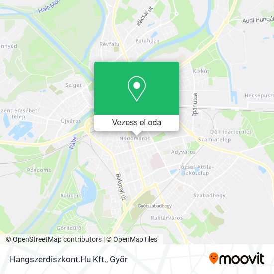 Hangszerdiszkont.Hu Kft. térkép