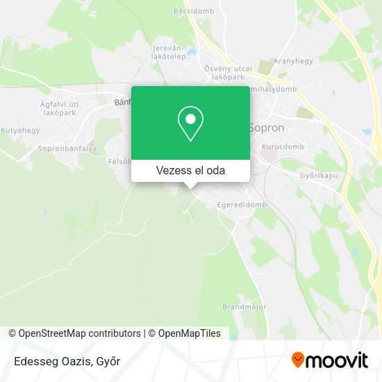 Edesseg Oazis térkép