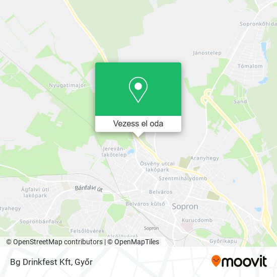 Bg Drinkfest Kft térkép