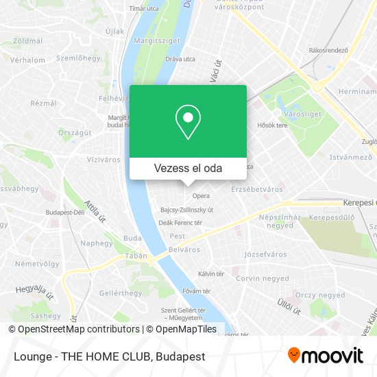 Lounge - THE HOME CLUB térkép