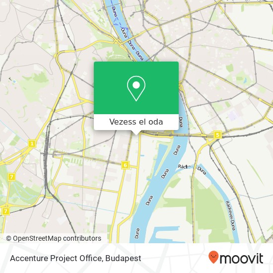 Accenture Project Office térkép
