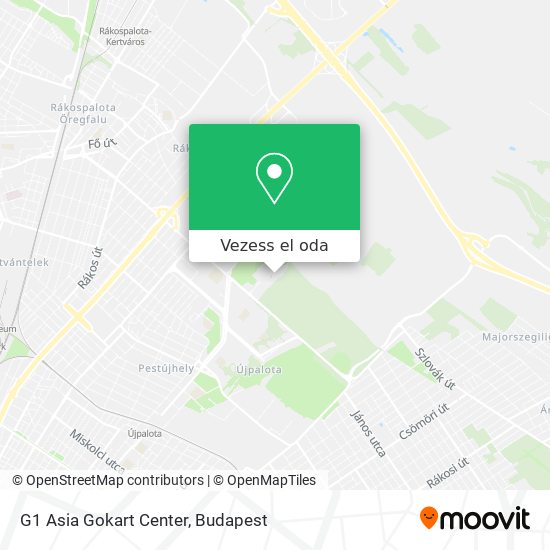 G1 Asia Gokart Center térkép