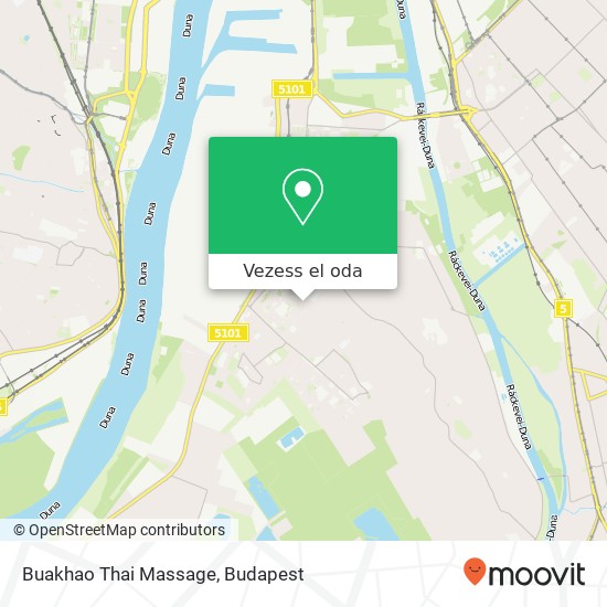 Buakhao Thai Massage térkép