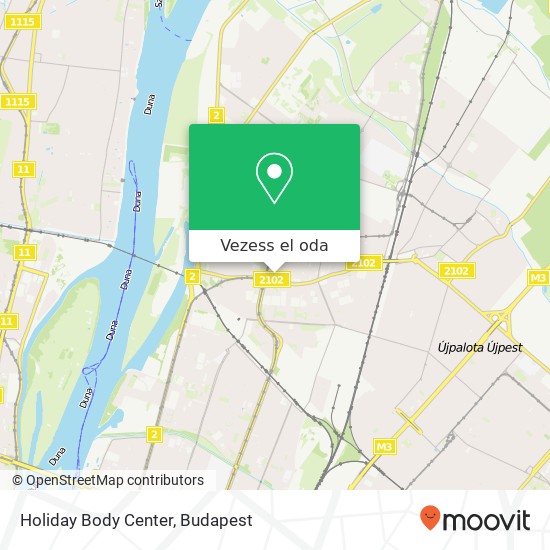 Holiday Body Center térkép